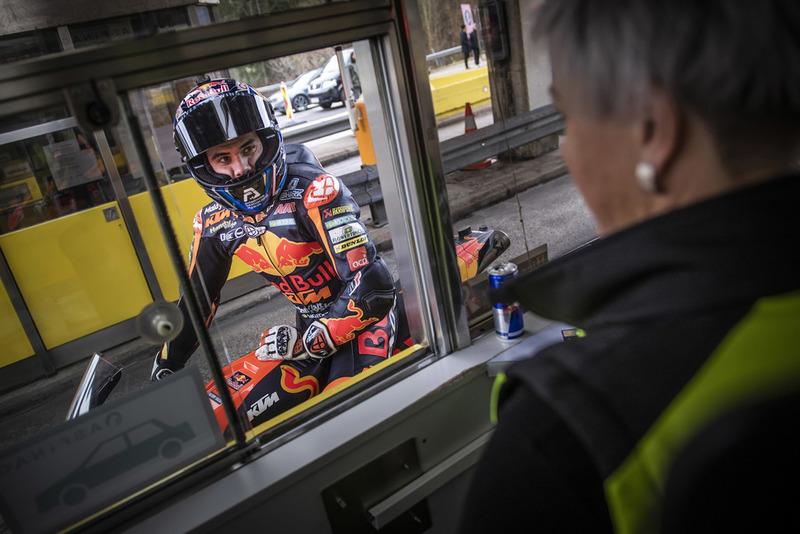 Miguel Oliveira im Gleinalmtunnel