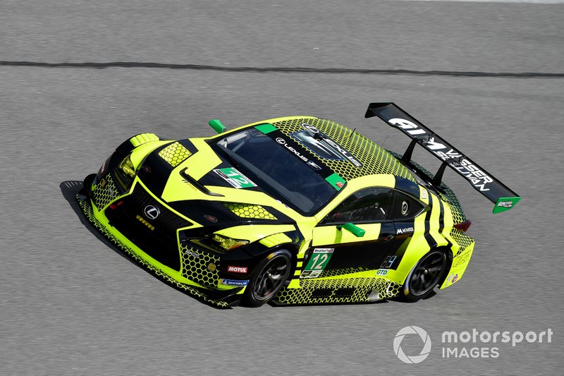 #12 AIM Vasser Sullivan Lexus RC F GT3, GTD: Frank Montecalvo, Townsend Bell, Aaron Telitz, Jeff Segal