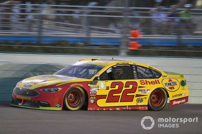Joey Logano, Team Penske, Ford Fusion Shell Pennzoil