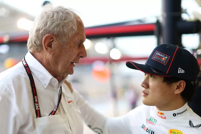 Yuki Tsunoda, Red Bull Racing, Helmut Marko, Red Bull Racing