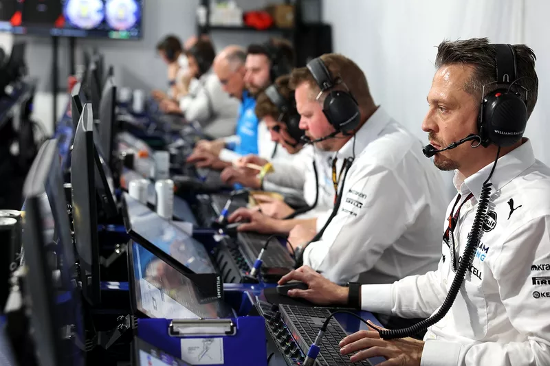 Gaetan Jego, ingénieur de course chez Williams Racing