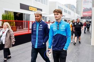 Alex Albon, Williams Racing, Logan Sargeant, Williams Racing 