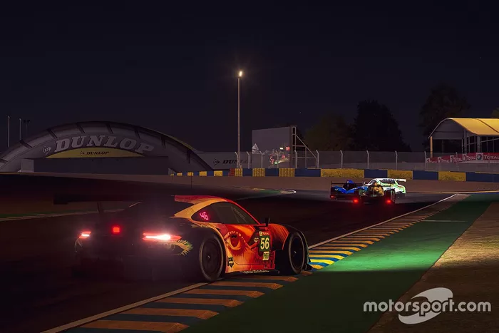 #56 Team Project 1 Porsche 911 RSR: Laurents Horr, David Kolkmann, Dany Giusa, Lukas Muller