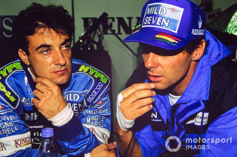 Jean Alesi, Benetton, Gerhard Berger, Benetton