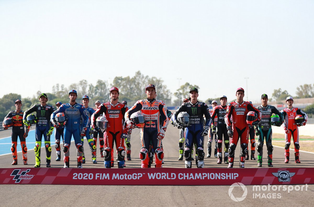 I piloti della MotoGP