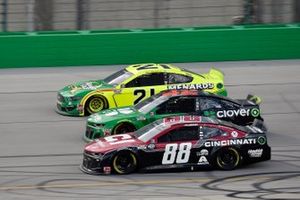 Alex Bowman, Hendrick Motorsports, Chevrolet Camaro Cincinnati, \c432\ and Matt DiBenedetto, Wood Brothers Racing, Ford Mustang Menards/Quaker State