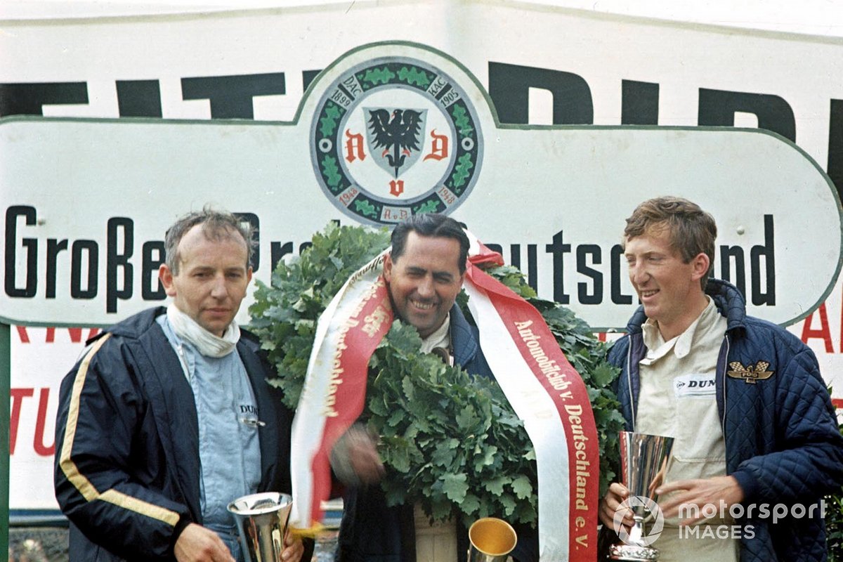 John Surtees, Cooper, Race Winner Jack Brabham, Brabham, Jochen Rindt, Cooper