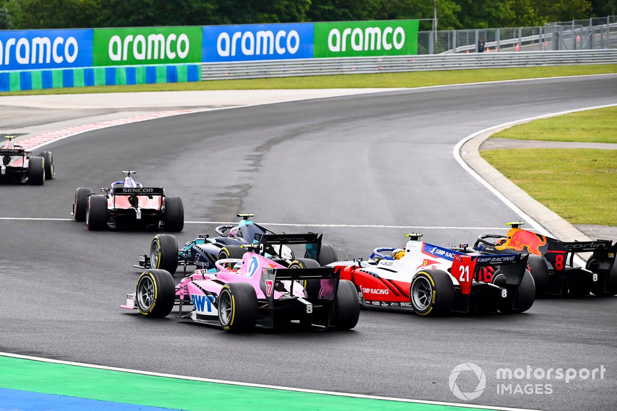 Giuliano Alesi, BWT HWA Racelab, Robert Shwartzman, Prema Racing y Jehan Daruvala, Carlin