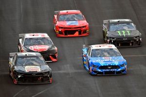 Josh Bilicki, Tommy Baldwin Racing, Chevrolet Camaro and Christopher Bell, Leavine Family Racing, Toyota Camry Rheem