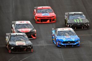 Josh Bilicki, Tommy Baldwin Racing, Chevrolet Camaro and Christopher Bell, Leavine Family Racing, Toyota Camry Rheem