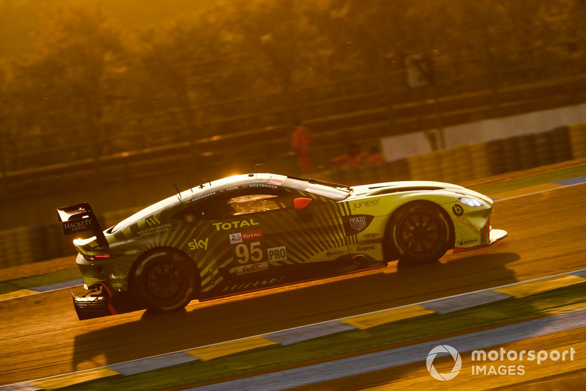 #95 Aston Martin Racing Aston Martin Vantage AMR: Nicki Thiim, Marco Sorensen, Richard Westbrook