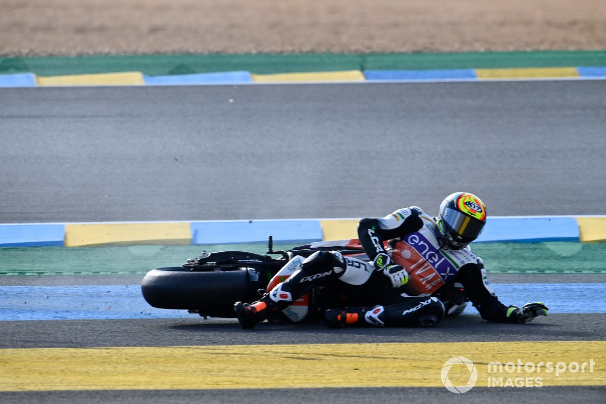 Caída de Niccolo Canepa, LCR E-Team