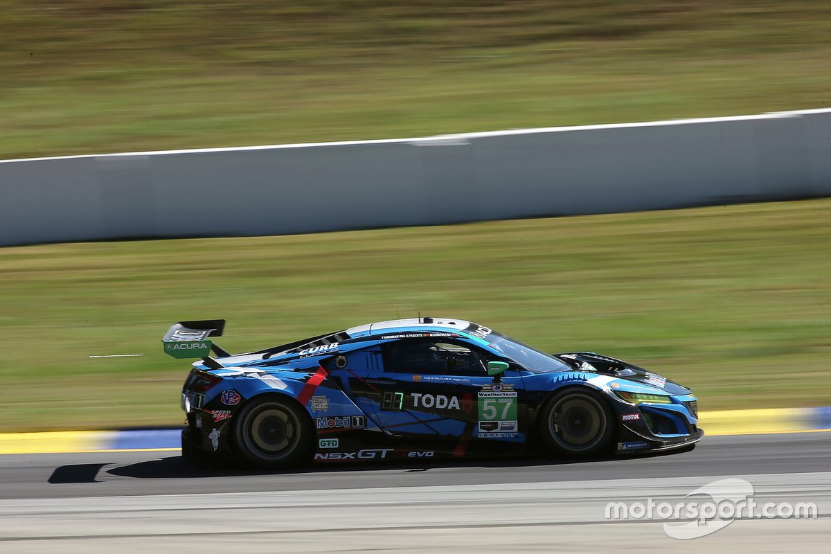#57 Heinricher Racing w/MSR Curb-Agajanian Acura NSX GT3, GTD: Alvaro Parente, Misha Goikhberg, Trent Hindman