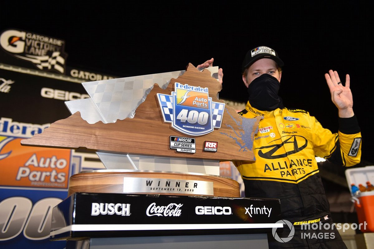 24. Brad Keselowski (aktiv): 34 Siege