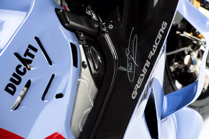 Alex Marquez, livrea della moto Gresini Racing