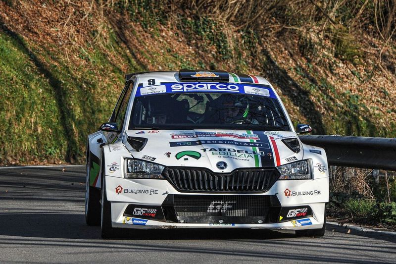 Christopher Lucchesi, Titti Ghilardi, HP Sport-GR Racing, Škoda Fabia Rally2 Evo