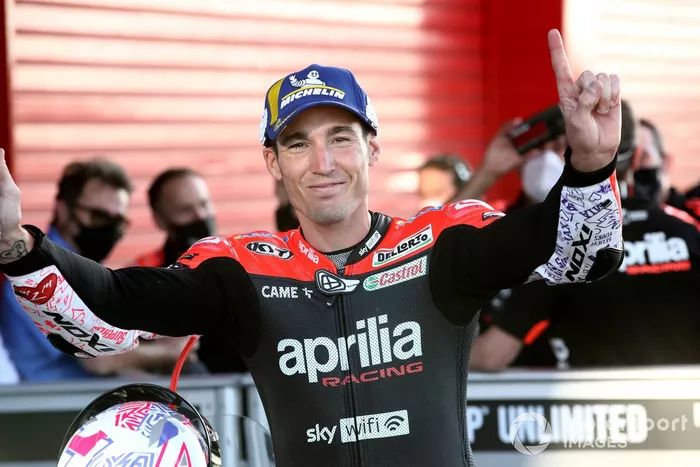 Ganador de la pole Aleix Espargaró, Aprilia Racing Team 