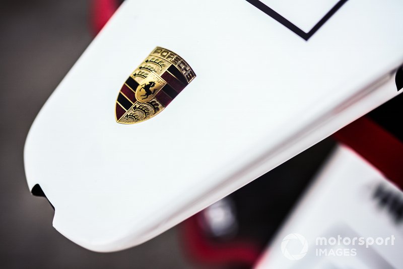 El logo de Porsche