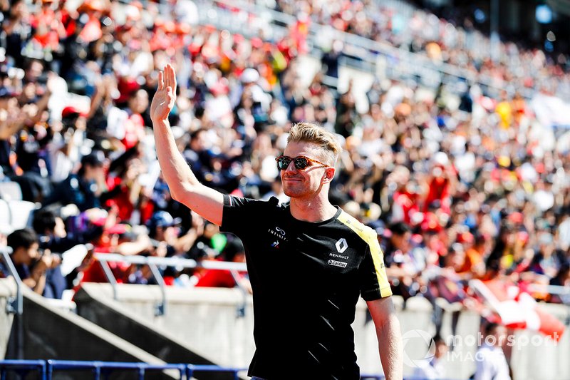 Nico Hulkenberg, Renault F1 Team, durante la drivers parade