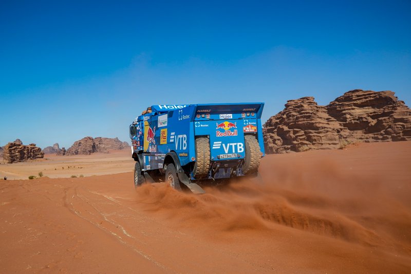 #516 Team KAMAZ Master: Anton Shibalov, Dmitrii Nikitin, Ivan Tatarinov