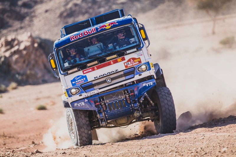 #516 Team KAMAZ Master: Anton Shibalov, Dmitrii Nikitin, Ivan Tatarinov
