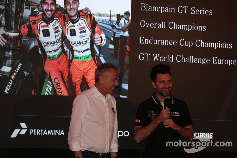 Premiazioni Lamborghini Super Trofeo 2019