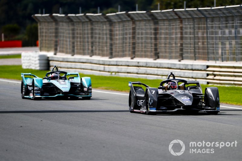 Nico Müller, GEOX Dragon, Penske EV-4 Mitch Evans, Panasonic Jaguar Racing, Jaguar I-Type 4 