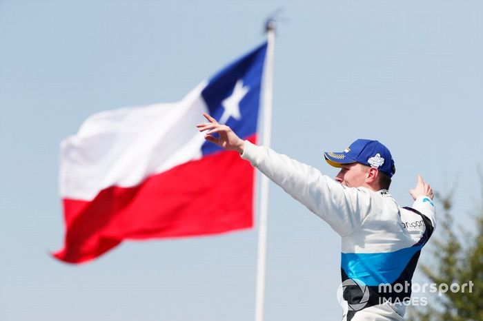 Podio: ganador de la carrera Maximilian Günther, BMW I Andretti Motorsports