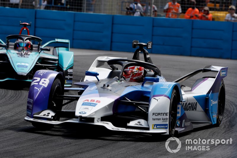 Maximilian Günther, BMW I Andretti Motorsports, BMW iFE.20 Mitch Evans, Jaguar Racing, Jaguar I-Type 4