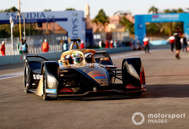 Antonio Felix da Costa, DS Techeetah, DS E-Tense FE20 in the pit lane