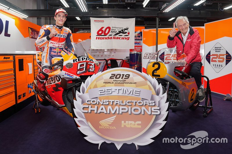Jim Redman, Marc Marquez, Repsol Honda Team, Honda’s 25 Constructors World Championships