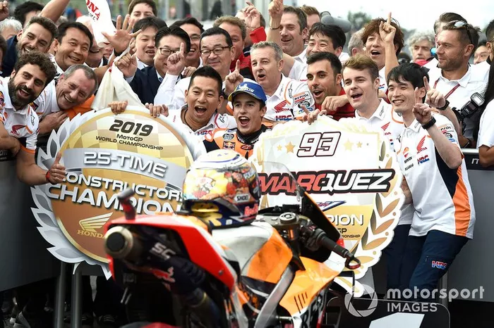 Ganador de la carrera Marc Marquez, Repsol Honda Team