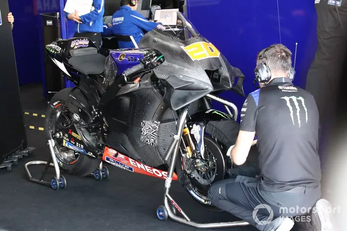 La moto de Yamaha