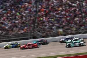 Zane Smith, Front Row Motorsports Ford, Joey Logano, Team Penske Ford, Bubba Wallace, 23XI Racing Toyota, Brad Keselowski, Roush Fenway Keselowski Racing Ford