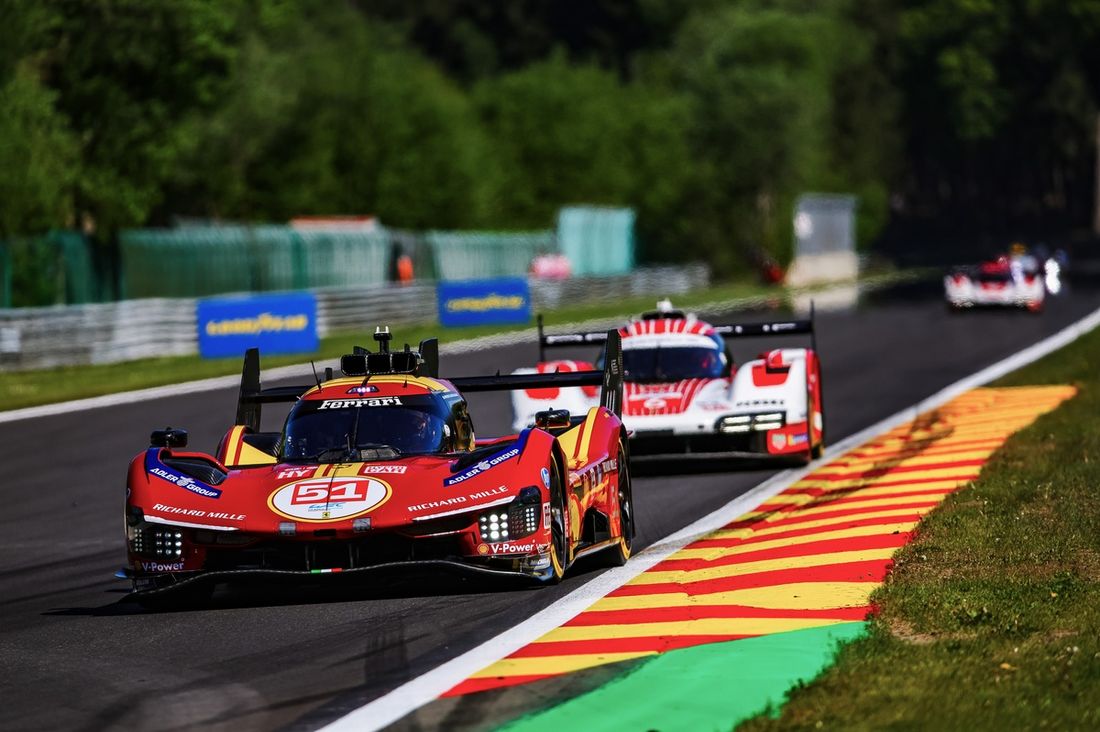 #51 AF Corse Ferrari 499P: Alessandro Pier Guidi, James Calado, Antonio Giovinazzi