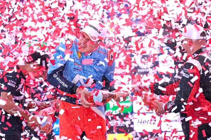 Podium: Ott Tänak, Hyundai World Rally Team