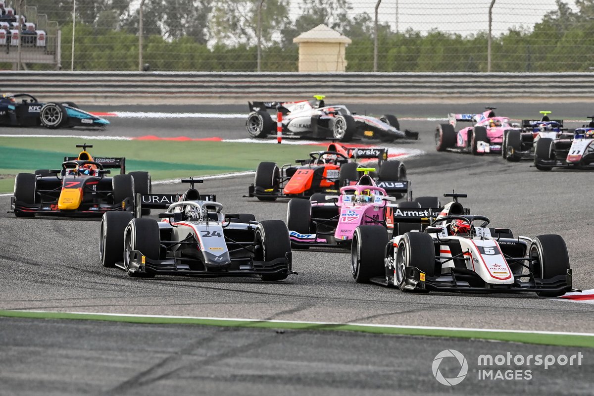 Marcus Armstrong, ART Grand Prix, Nikita Mazepin, Hitech Grand Prix, Theo Pourchaire, BWT HWA Racelab, Yuki Tsunoda, Carlin