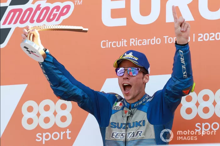 Il vincitore Joan Mir, Team Suzuki MotoGP