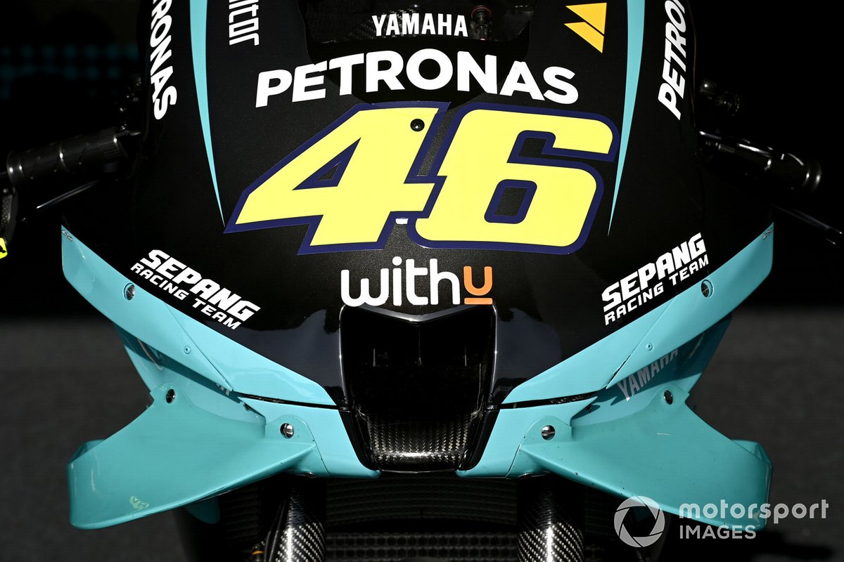 Valentino Rossi, Petronas Yamaha SRT, bike detail