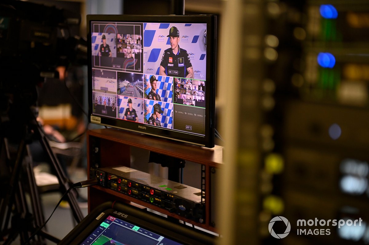 Il Video editing durante la conferenza stampa