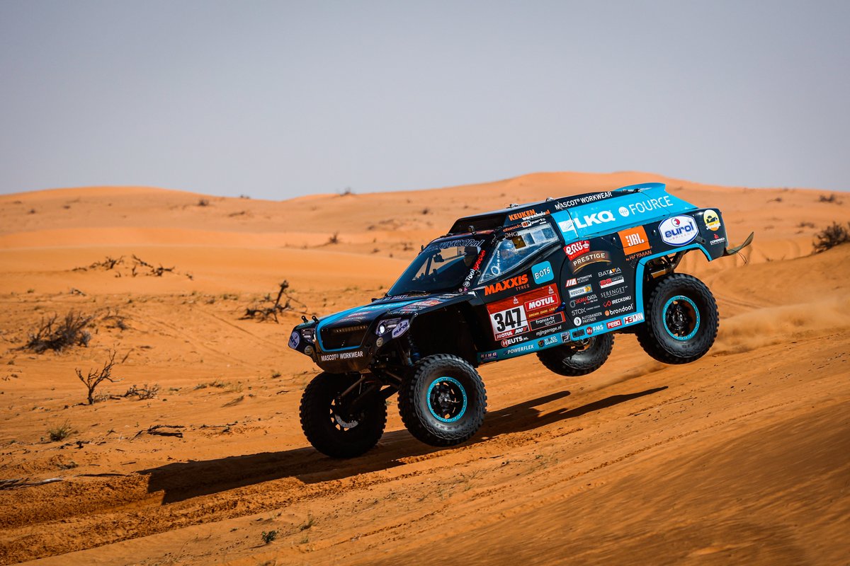 #347 Maxxis Dakar Team Powered By Eurol Jefferies Dakar Rally: Tim Coronel, Tom Coronel