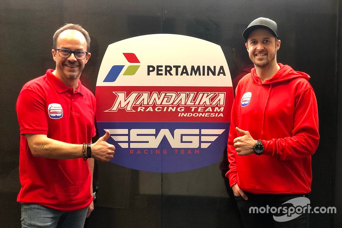 Team Principal, Eduardo Perales dan Thomas Luthi, Pertamina Mandalika SAG Team