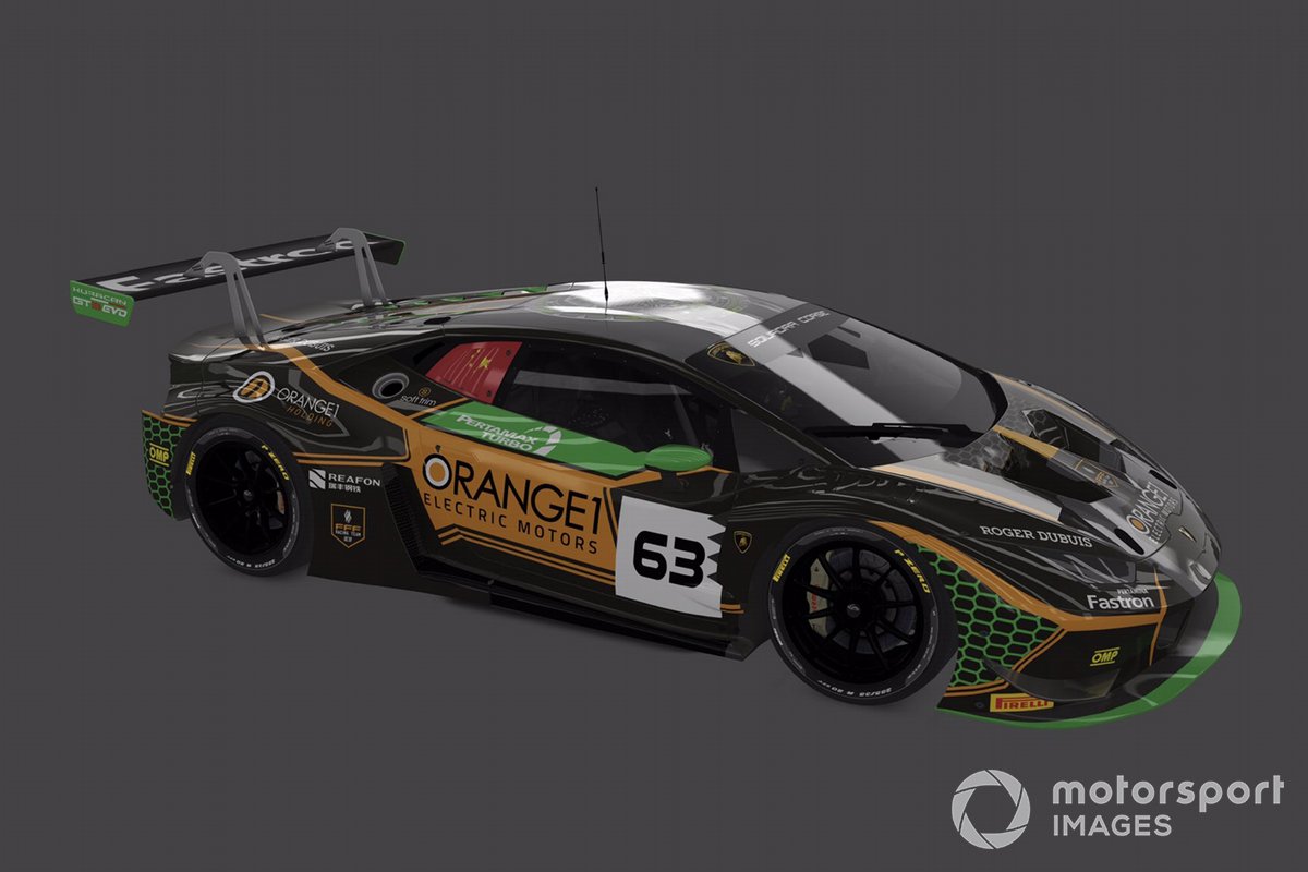 #63 Orange1 FFF Racing Team: Andrea Caldarelli, Marco Mapelli, Mirko Bortolotti, Lamborghini Huracan GT3