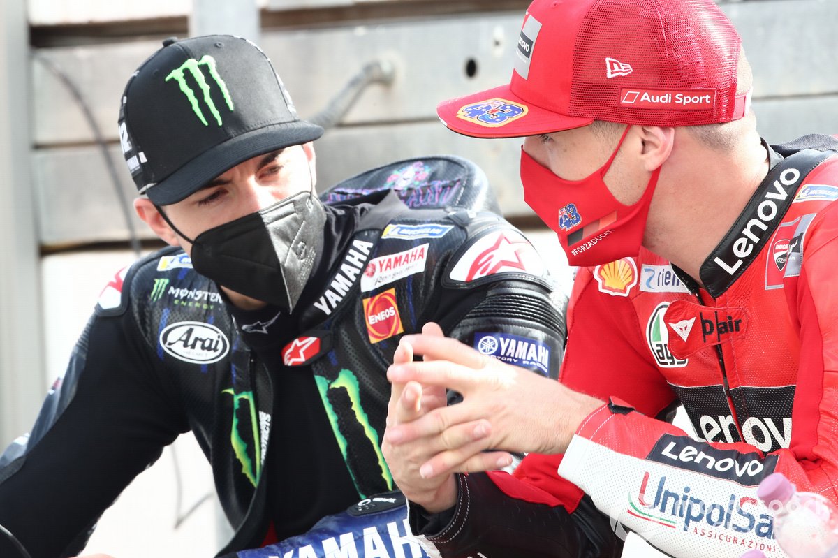 Maverick Viñales, Yamaha Factory Racing Jack Miller, Ducati Team