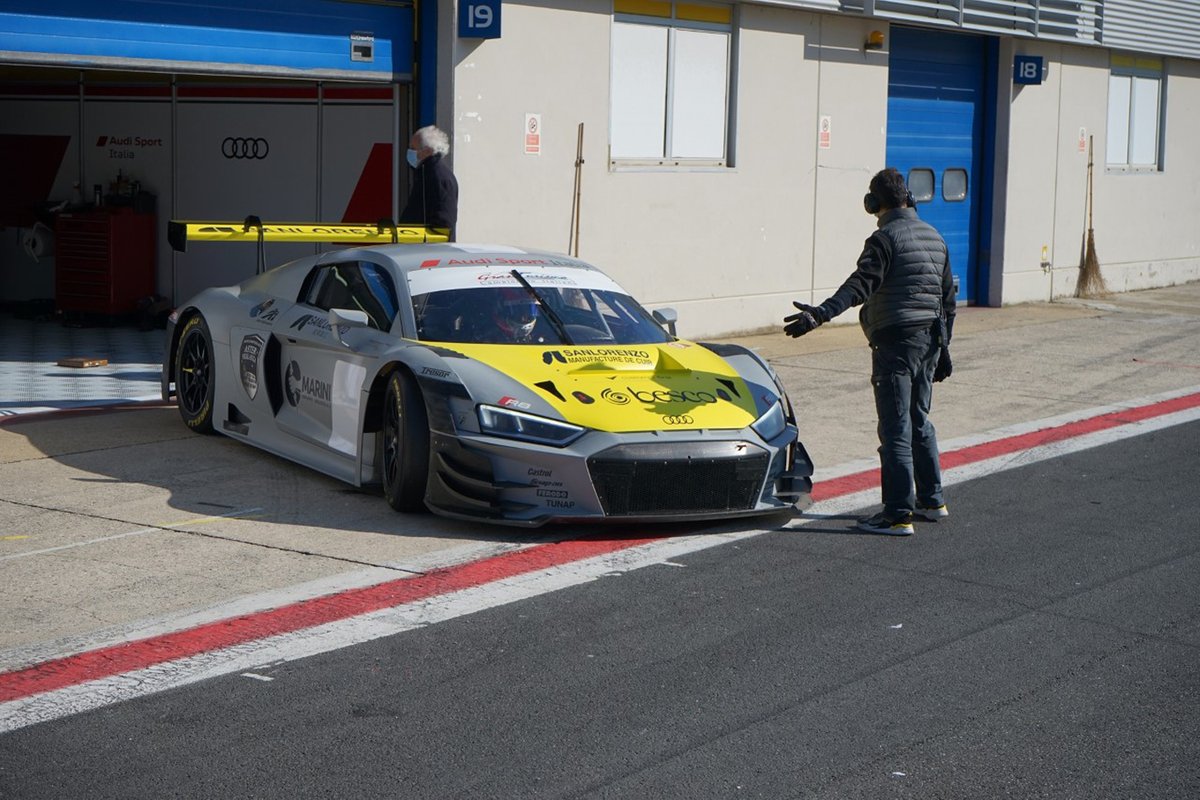 Mattia Drudi, Riccardo Agostini, Audi Sport Italia, Audi R8 LMS GT3 Evo