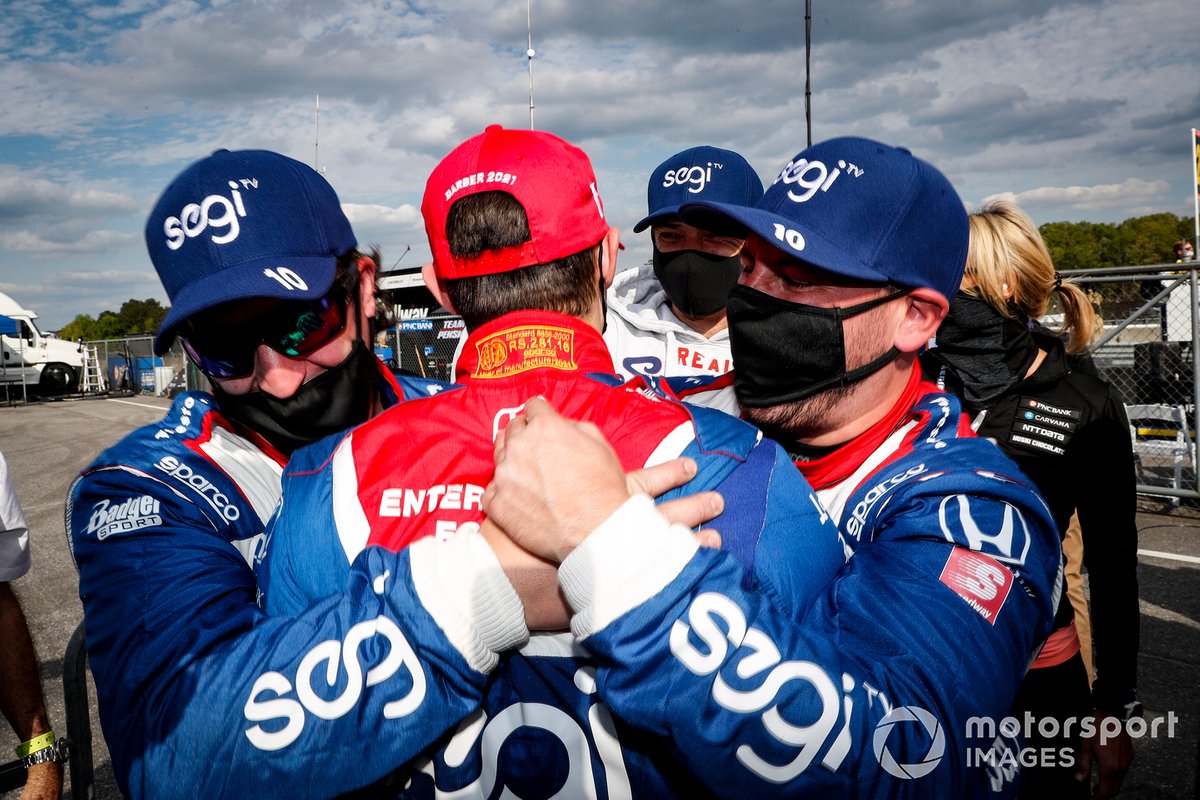 Podio: Alex Palou, Chip Ganassi Racing Honda