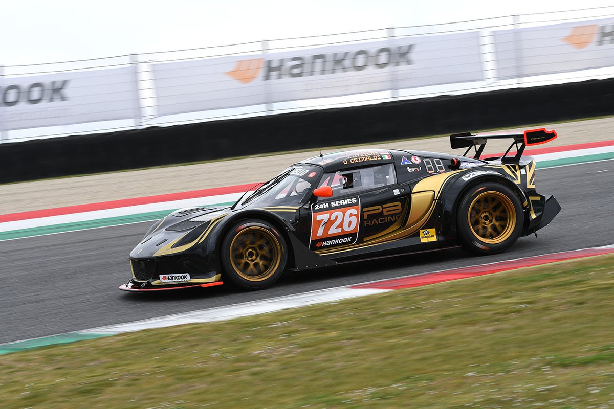 #726 Lotus PB Racing: Stefano D'Aste, Vito Utzieri, Daniel Grimaldi, Massimo Abbati, Lotus Exige V6 Cup