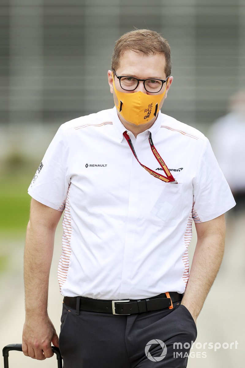 Andreas Seidl, Team Principal, McLaren