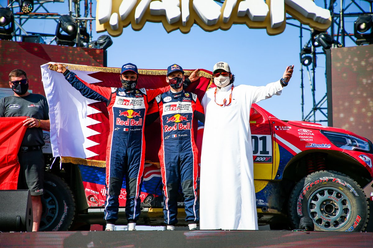 #301 Toyota Gazoo Racing: Nasser Al-Attiyah, Matthieu Baumel