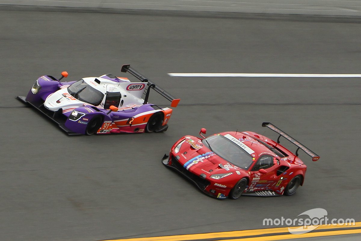 #91 Riley Motorsports Ligier JS P320, LMP3: Austin McCusker, Jeroen Bleekemolen, Jim Cox,Dylan Murry, #62 Risi Competizione Ferrari 488 GTE, GTLM: Alessandro Pier Guidi, Davide Rigon, Jules Gounon, James Calado